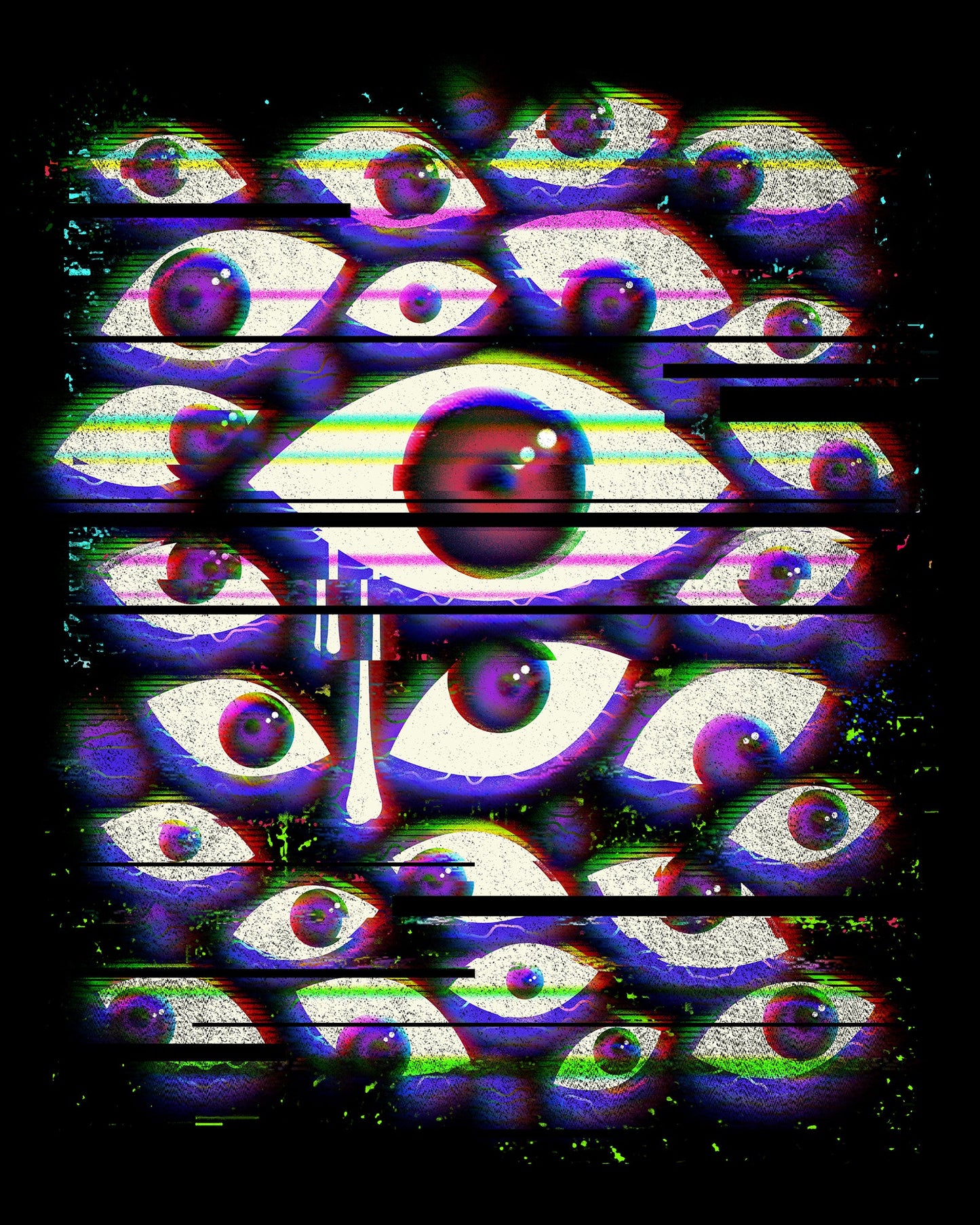 The Doctor All Over Eyes Tee