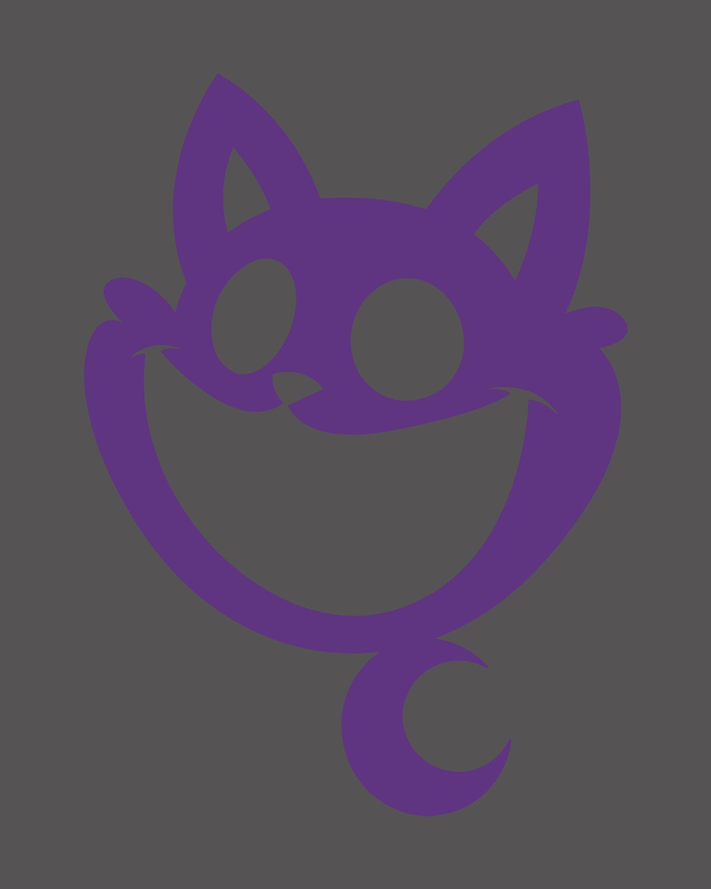CatNap Face Charcoal Tee